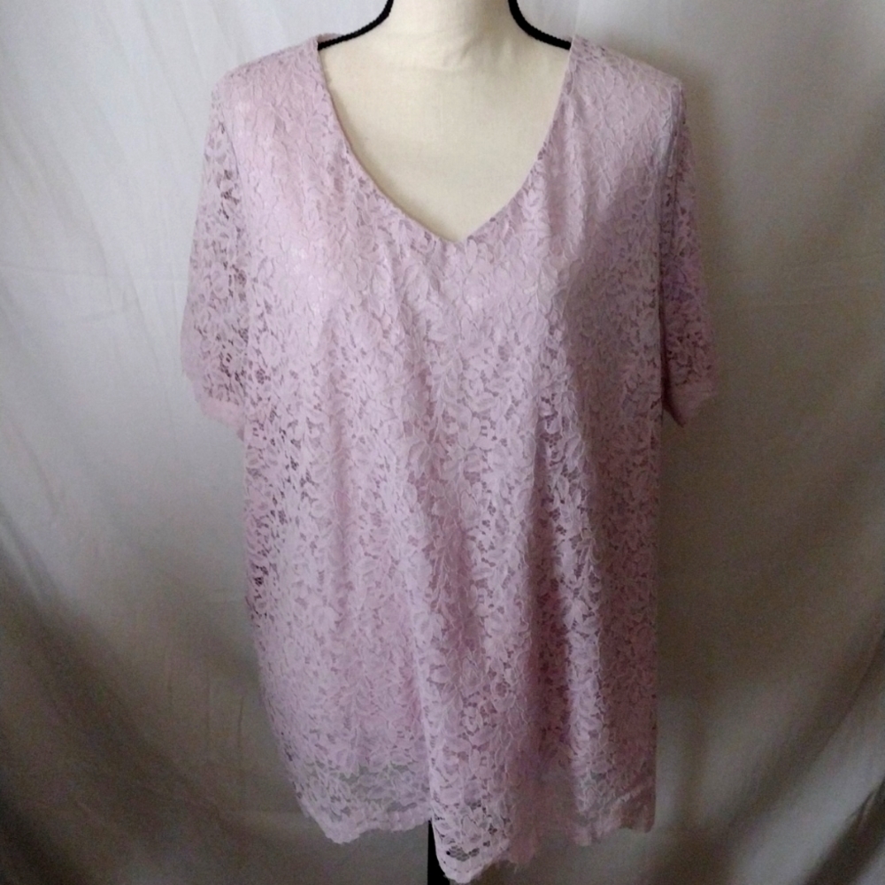 LIZ CLAIBORNE WOMAN SHORT SLEEVE TOP